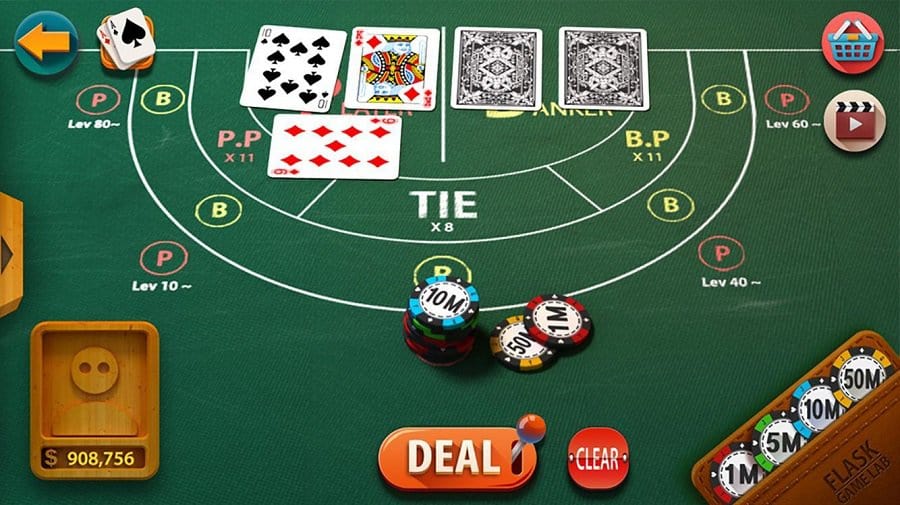 So sánh về chiến thuật 1-3-2-6 và 1-3-2-4 trong Baccarat