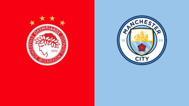 Soi kèo nhà cái bóng đá trận Olympiakos vs Manchester City 19:00 – 1/11/2020