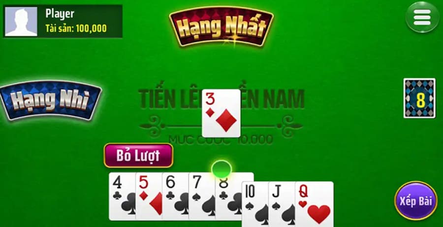 Tìm hiểu về một số luật chơi trong tựa game Tiến lên